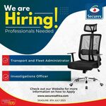 Securex Hiring Transport & Fleet Admin And Investigations Officer