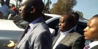 Matiang'i Arrives At DCI Headquarters For Grilling