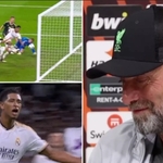 Footage Emerges Of Jurgen Klopp Watching Jude Bellingham's Winner For Real Madrid