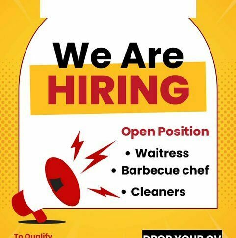 King Of Shawarma Hiring Waiters, Chef And Cleaners