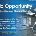 Gulf African Bank Hiring Diaspora Banking Manager