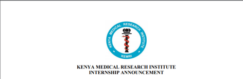 Field Workers Internship Now Open At KEMRI