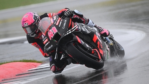 Espargaro Wins British MotoGP, Bagnaia Second