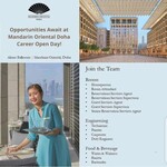 Opportunities Await at Mandarin Oriental Doha Career Open Day