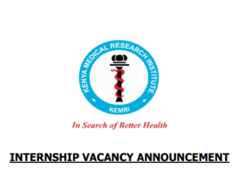 PhD Student – Internship Opportunity Open At KEMRI