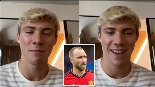 Rasmus Hojlund Hilariously Refers To Christian Eriksen As 'Agent Christian' In New Interview