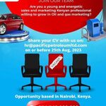 Pacific Petroleum Ltd Hiring Sales Persons