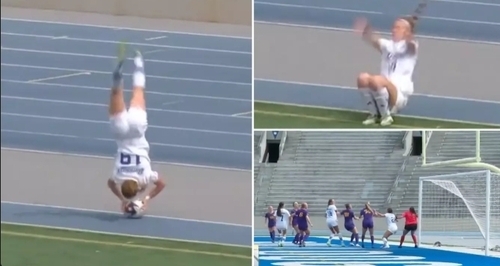 Footballer Accidentally Scores 'Best Goal Ever'
