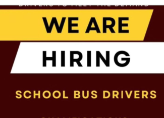The Brace School Hiring Bus Drivers