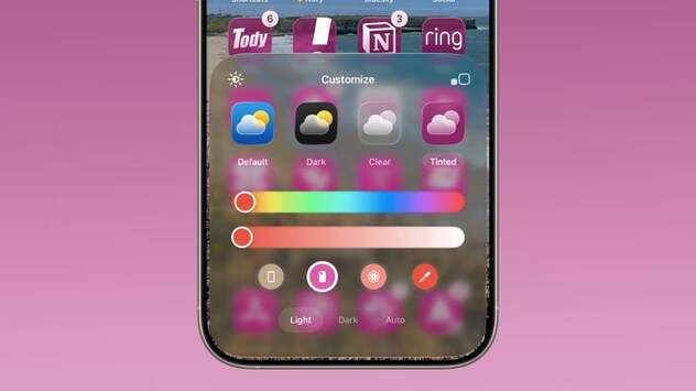 iOS 26 Icon Tint Lets You Match Home Screen With Case