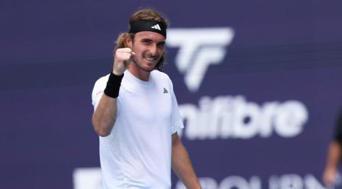 Tsitsipas Wins After Long Wait, Halys Rise Continues