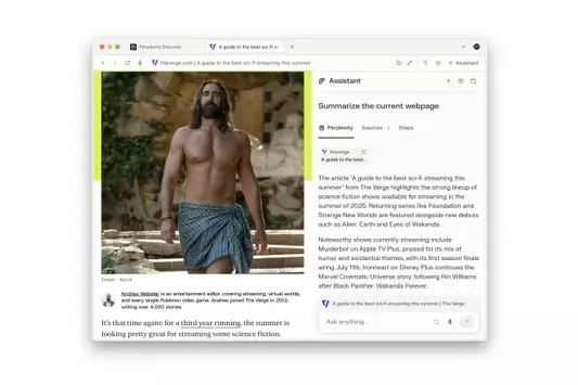 Perplexity's Comet Browser Challenges Chrome with Smarter AI