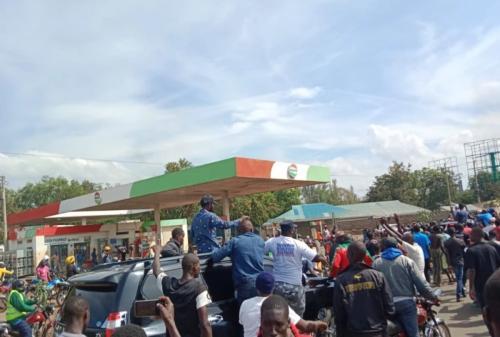 Governor Nyong’o, His Deputy Lead Protests In Kisumu