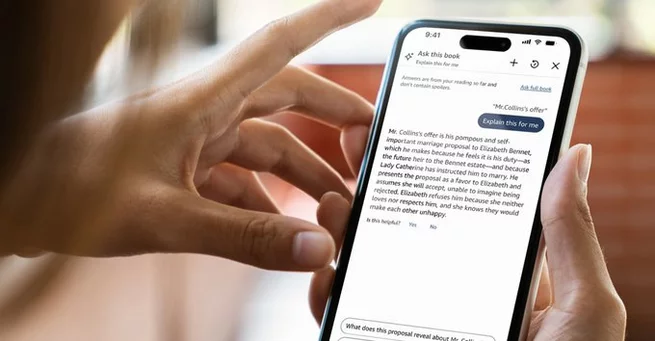 Kindle AI Answers Questions