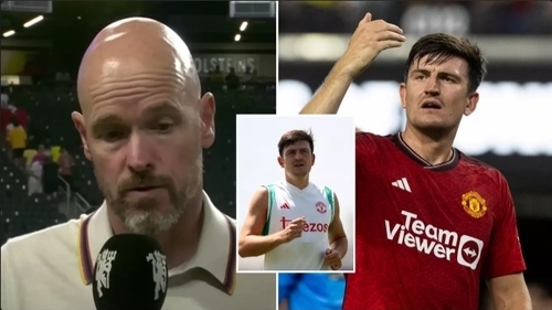 Erik ten Hag Names Two Things Harry Maguire Must Do To Return To The Man Utd First-Team