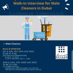 Unveiling a Golden Opportunity: Deyaar Facilities Management Walk-In Interview for Male Cleaners in Dubai