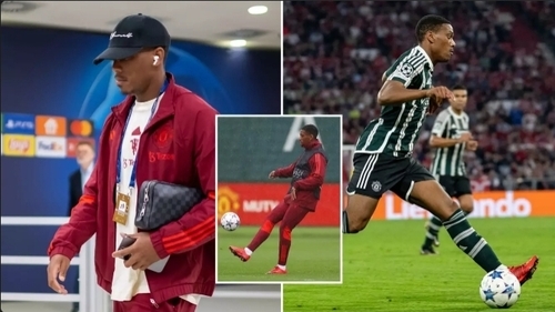 Man United Fans Have 'Proof' Anthony Martial Will Finally Turn It Around After Spotting Hidden Detail In Bayern Loss