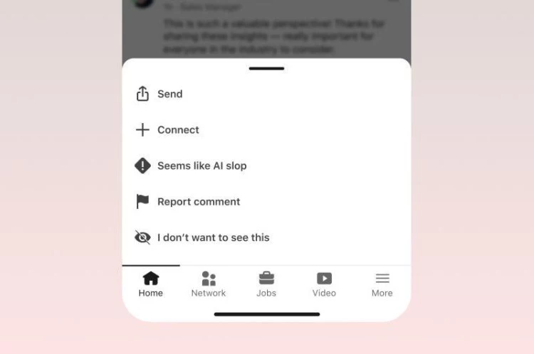 LinkedIn's AI Slop Button Hit 1 Million Clicks