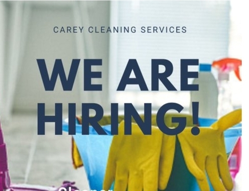 Carey Cleaning Services Hiring Cleaner
