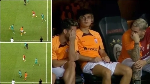Mauro Icardi And Dries Mertens Appeared To Laugh At Wilfried Zaha’s Poor Touch