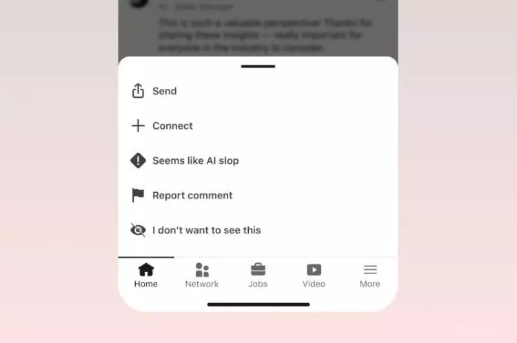LinkedIn's AI Slop Button Hit 1 Million Clicks