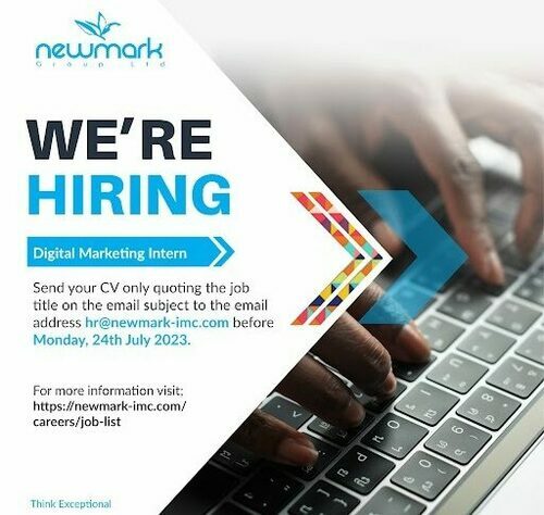 Digital Marketing Intern Needed At Newmark