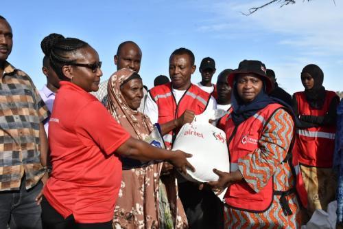 Red Cross Distributes Food To 1,000 Families In Isiolo
