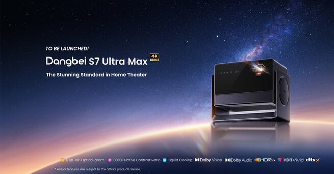 Dangbei S7 Ultra Max Projector Launches With 6,200 Lumens