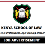Kenya School Of Law Hiring Senior ICT Officer & Senior Officer, Planning, Monitoring & Evaluation