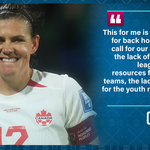 Tearful Sinclair Says Canada World Cup Flop 'A Wake-Up Call'