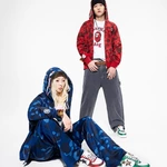 Are colorful BAPE hoodie prints easy to style?
