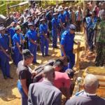 Three-Volley Salute For Police Officer Killed In Garissa Explosion As He Is Buried In Machakos