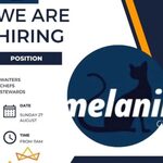 Melanin Hiring Waiters, Chefs And Stewards
