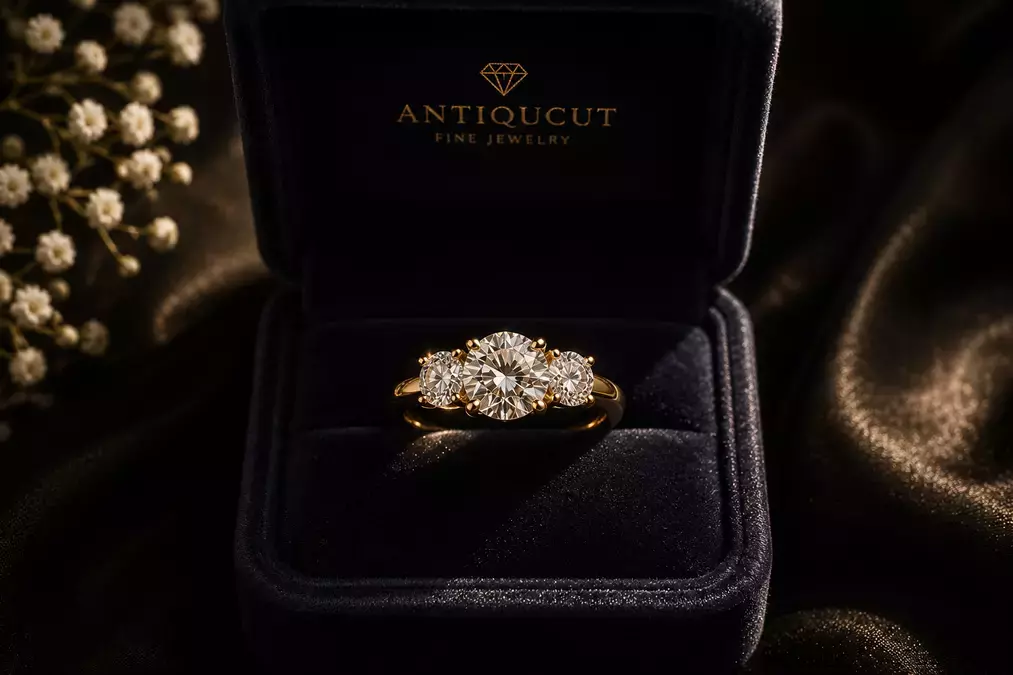 What Makes a Three Diamond Engagement Ring Look Good?