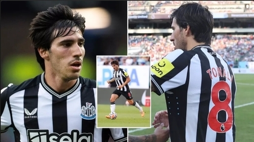 Sandro Tonali Will Continue Tribute To Childhood Idol By Wearing Number 8 Shirt At Newcastle