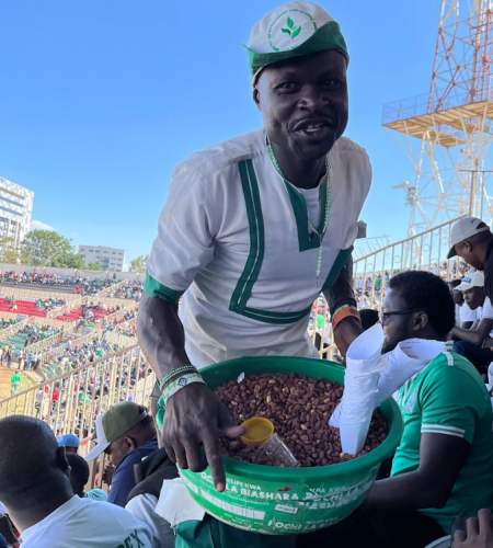 Meet Kisumu Man Aspiring To Sell Groundnuts To Ruto