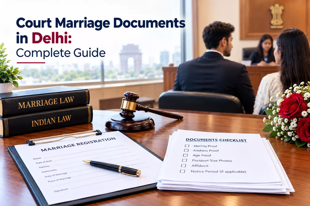 Court Marriage Documents in Delhi: Complete Guide