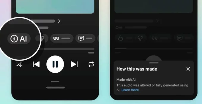 YouTube Music Starts Labeling AI-Generated Tracks