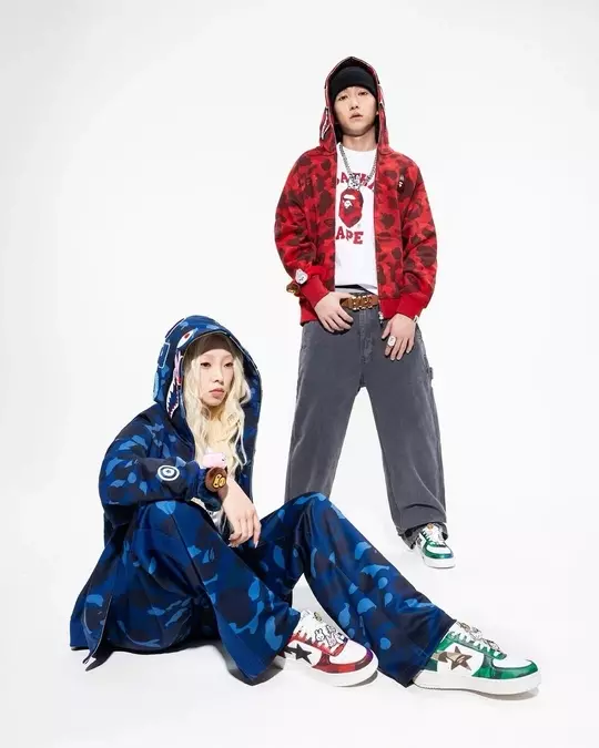 Are colorful BAPE hoodie prints easy to style?