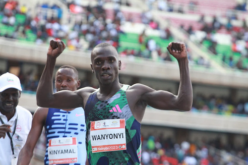 Wanyonyi Eyes Podium In Budapest Buoyed by Fine Form