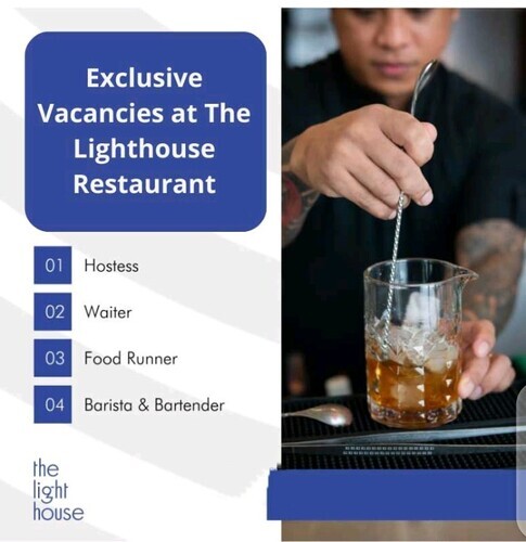 Exclusive Vacancies at The Lighthouse Restaurant 2023