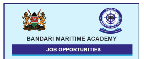 Bandari Maritime Academy Hiring Director/Chief Executive Officer – Basic Salary Scale: Kshs. 290,000 – Kshs. 490,000 p.m