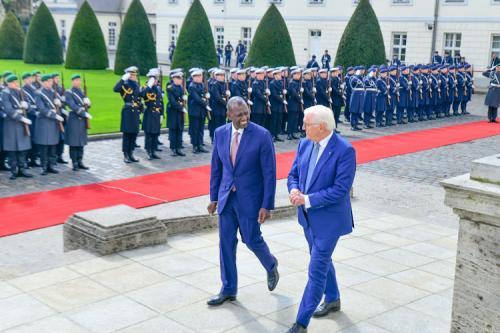 Ruto Meets German President Steinmeier In Berlin