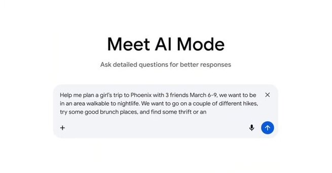 Google’s AI Mode Visualizes Your Travel Plans