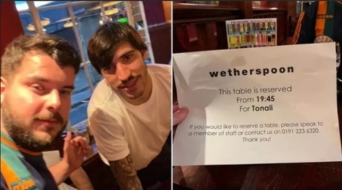 Sandro Tonali Spotted Embracing Life In Newcastle With Trip To Local Wetherspoons, Fans Think They Know Why