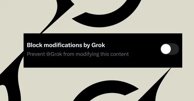 X Grok Photo Edit Block: New Toggle Sparks Privacy Debate