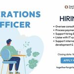 Operations Officer Needed At Together For Girls