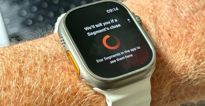 Strava Apple Watch Update Adds Live Segments