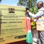 Ruto Launches Gamba-Kegogui Road In Kisii