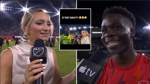 MLS Presenter Reveals What Really Happened After Bukayo Saka And Folarin Balogun Clip Goes Viral